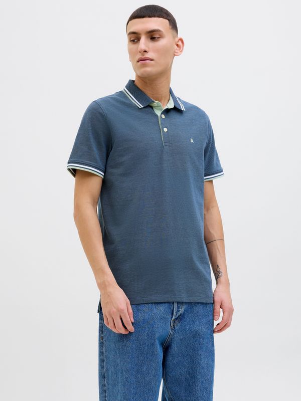 Jack & Jones Poloshirt - Oceanview - Korte Mouwen - Geborduurd Logo