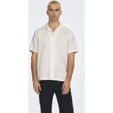 ONLY&SONS - ONSBERTIL WAFFLE SS RESORT SHIRT - Heren - Overhemden