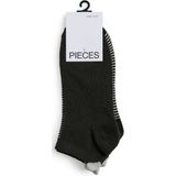 Pieces - Laura - Sokken - Zwart - Grijs - 2-Pack