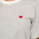 JDY - JDYPISA S/S PRINT TOP JRS NOOS - Shirt - Cloud Dancer - Korte Mouwen