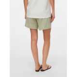 MAMALICIOUS - MLIvy - Broek - Pastelgroen - Regular Fit - Kort