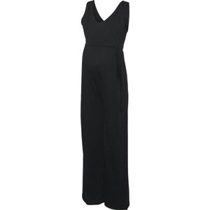 Jumpsuit - Effen - Jersey - V-hals - Mouwloos - Met Borstvoedingsfunctie