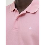 T-shirt - Effen - Jersey - Polokraag - Normale Pasvorm