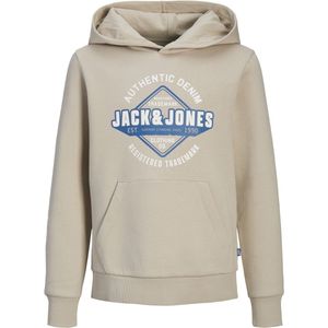 Jack&jones Junior Jjelogo Sweat Hood 2 Co/25 Noos Jnr Jongens Trui - Moonbeam