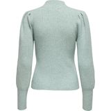 ONLY - ONLKATIA HIGHNECK PULLOVER - Trui - Gray Mist Melange