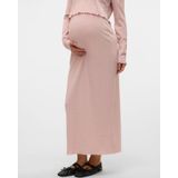 Rok - High Waist Midi-rok - Zwart - Buikband voor Extra Comfort