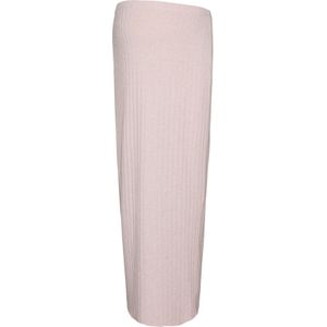 Rok - High Waist Midi-rok - Zwart - Buikband voor Extra Comfort