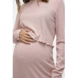 Mamalicious - Mlsanja Ls Jrs Short Top - Dames - t-Shirts