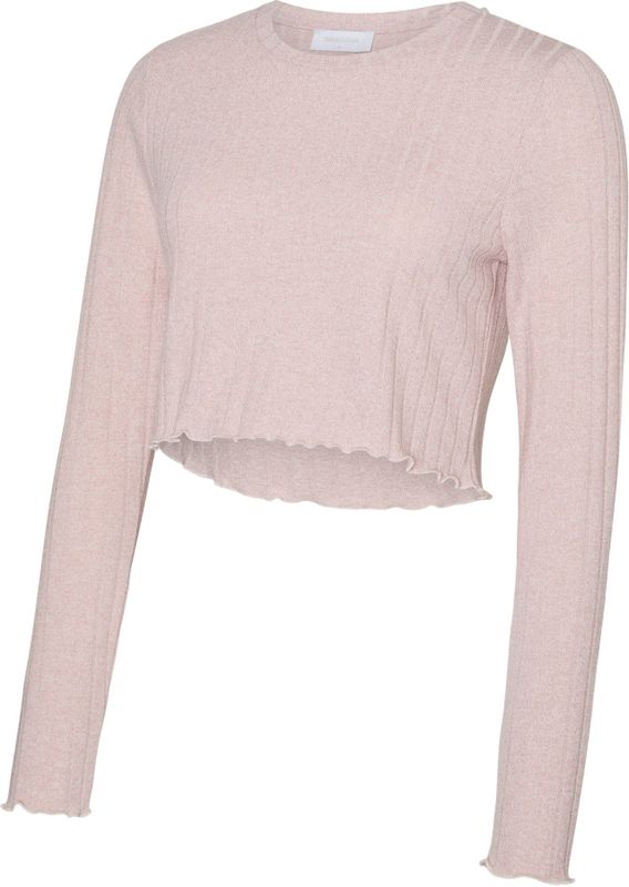 Mamalicious - Mlsanja Ls Jrs Short Top - Dames - t-Shirts