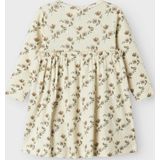 Nameit Jurk - Lange Mouwen - Ruches - Jerseystructuur