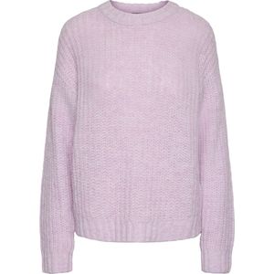 Gebreide Trui - Zacht - Geribde Ronde Hals - Lange Mouwen - Relaxed Fit