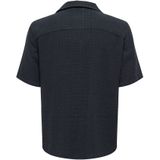 ONSL - Latham - Overhemd - Effen - Viscose, Regular Fit, Kwartmouw