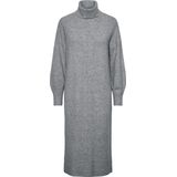 Pieces - Malou - Lange Jurk - Rolkraag - Lange Mouwen