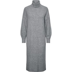 Pieces - Malou - Lange Jurk - Rolkraag - Lange Mouwen