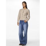 Pieces - Malou - Cardigan - Slim Fit - Ronde Hals - Lange Mouwen