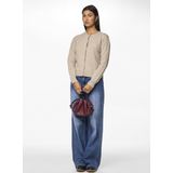 Pieces - Malou - Cardigan - Slim Fit - Ronde Hals - Lange Mouwen