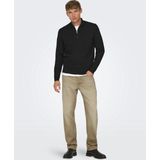 EDGE - Regular Fit Jeans - Overdye - Katoen - Mid Waist