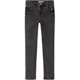 Name It kids meisjes spijkerbroek POLLY Dark Grey Denim Skinny Fit