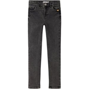 Name It kids meisjes spijkerbroek POLLY Dark Grey Denim Skinny Fit
