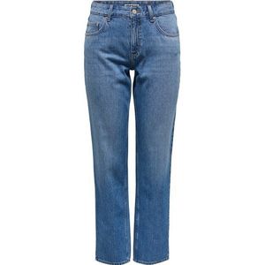 Only - Onllumi Mw Mom Straight Dnm Pim920 Noos - Dames - Jeans