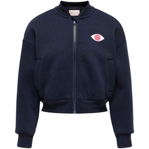 Kids Only - Jas - Zwart - Normale Pasvorm - Raglanmouwen