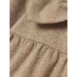 Name it - Baby Jurk - Effen Kleur - Met Glitters - Ronde Hals - Lange Mouwen