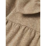 Name it - Baby Jurk - Effen Kleur - Met Glitters - Ronde Hals - Lange Mouwen