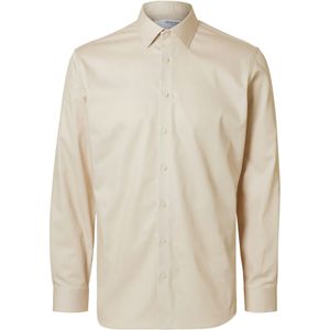 Slhslim-Performance Shirt Ls Noos, havermout, L