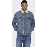 Only&sons - Onswilson Sherpa Dbtint 0970 Dnm Jacket - Heren - Buitenjassen