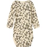 NAME IT - Romper - Ecru/Lichtbruin/Zwart - Katoen/Lyocell/Elastaan