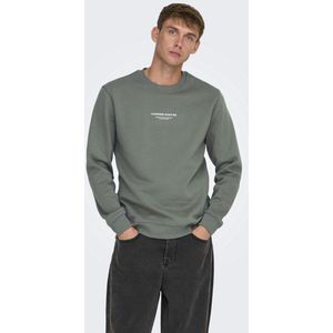 KACoen - Sweatshirt - Grijs - Katoen/Polyester - Regular Fit