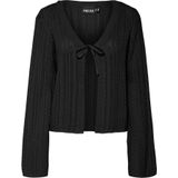 Gebreid Vest - V-hals - Lange Mouwen - Wijde Mouwen - Regular Fit - 100% Gerecycled Katoen