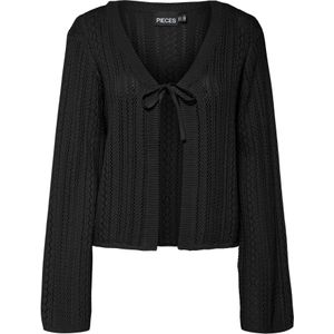 Gebreid Vest - V-hals - Lange Mouwen - Wijde Mouwen - Regular Fit - 100% Gerecycled Katoen