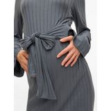 Mllucy - Zwangerschapsjurk - O-hals - Lange Mouwen - Regular Fit