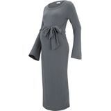 Mllucy - Zwangerschapsjurk - O-hals - Lange Mouwen - Regular Fit