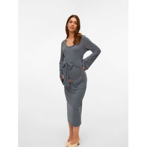 Mllucy - Zwangerschapsjurk - O-hals - Lange Mouwen - Regular Fit