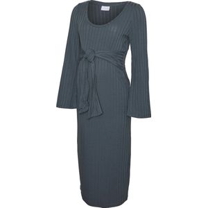 Mllucy - Zwangerschapsjurk - O-hals - Lange Mouwen - Regular Fit