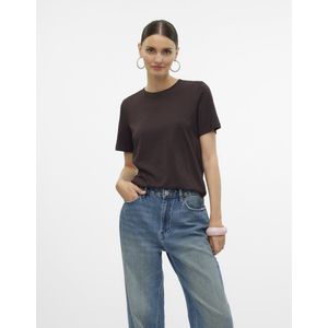 Basic Top - O-hals - Korte Mouwen - Regular Fit
