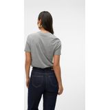 Basic Top - O-hals - Korte Mouwen - Regular Fit