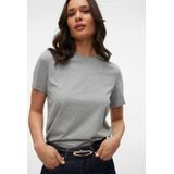 Basic Top - O-hals - Korte Mouwen - Regular Fit
