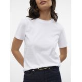 Basic Top - O-hals - Korte Mouwen - Regular Fit