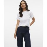 Basic Top - O-hals - Korte Mouwen - Regular Fit