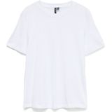 Basic Top - O-hals - Korte Mouwen - Regular Fit