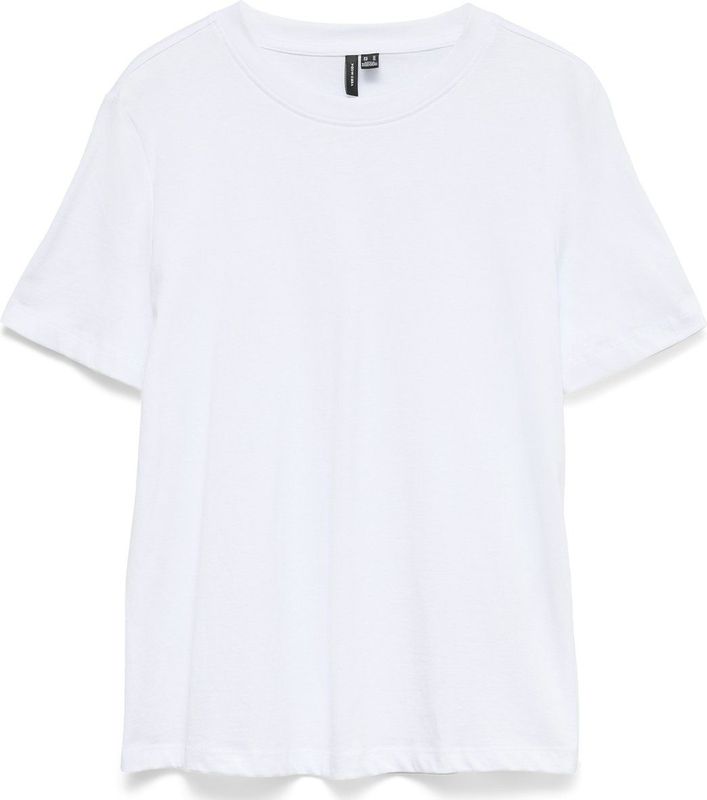 Basic Top - O-hals - Korte Mouwen - Regular Fit