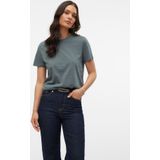 Basic Top - O-hals - Korte Mouwen - Regular Fit