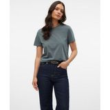 Basic Top - O-hals - Korte Mouwen - Regular Fit