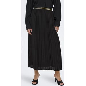 ONLY - Lange Rok - Zwart - Polyester