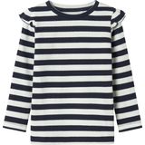 Name It mini meisjes longsleeve TAIA Navy Blazer Cloud Dancer Slim Fit