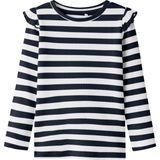 Name It mini meisjes longsleeve TAIA Navy Blazer Cloud Dancer Slim Fit
