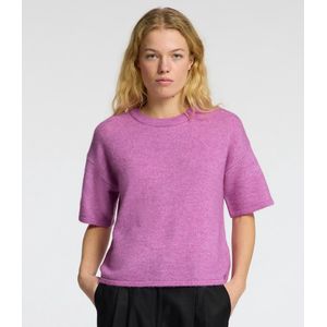 Selected Femme - Roze Knit O-neck Top voor Dames